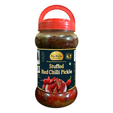 Stuffed Red Chilli Pickle 1Kg
